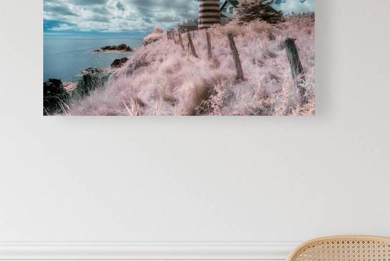 Ethereal Morning at West Quoddy Head Lighthouse by Rick Berk