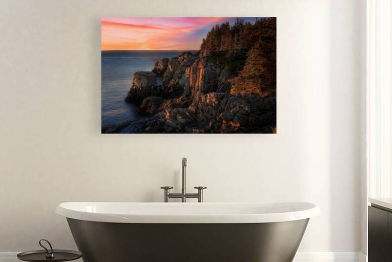 First Light on the Cliffs by Rick Berk