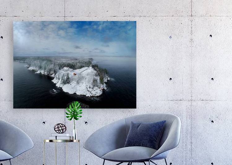 Winter Morning at Owls Head by Rick Berk
