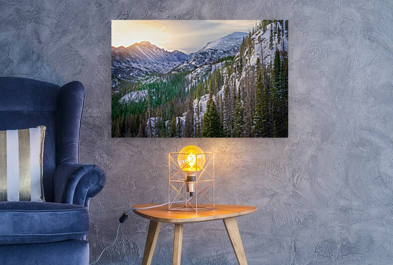 Longs Peak by Rick Berk