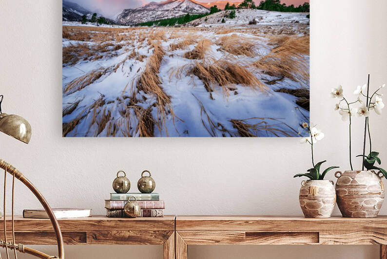 Winter on the Plain by Rick Berk