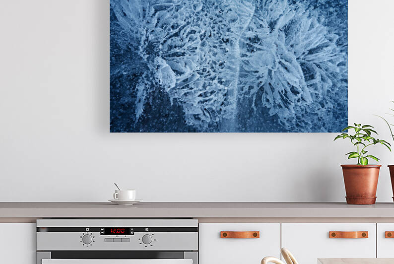 Ice Abstract by Rick Berk