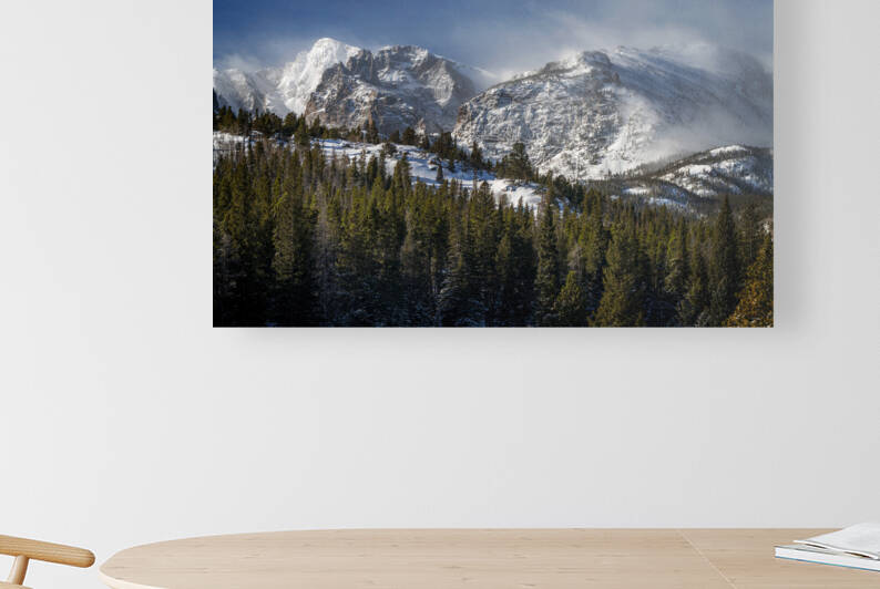 Spindrifts in the Rockies by Rick Berk