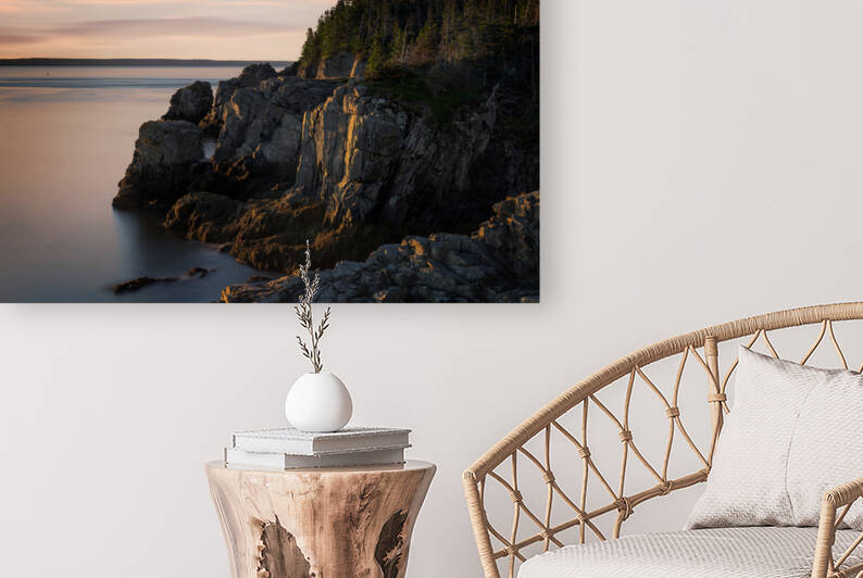 Dawn on the Bold Coast by Rick Berk