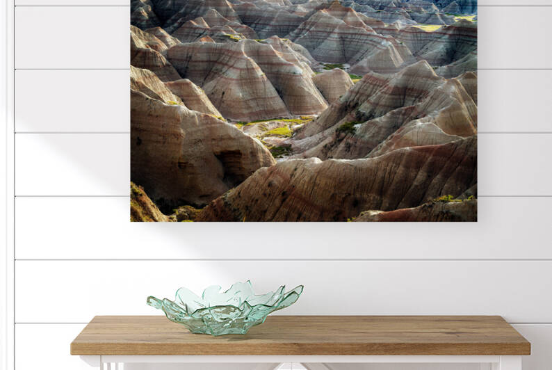 The Badlands Wall Reproduction