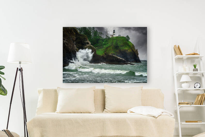Spring Storm at Cape Disappointment by Rick Berk
