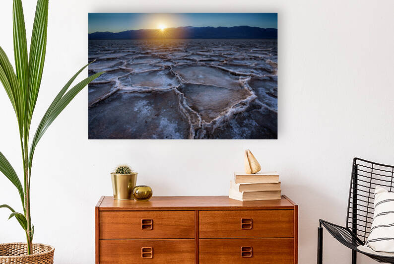 Badwater Sunset by Rick Berk