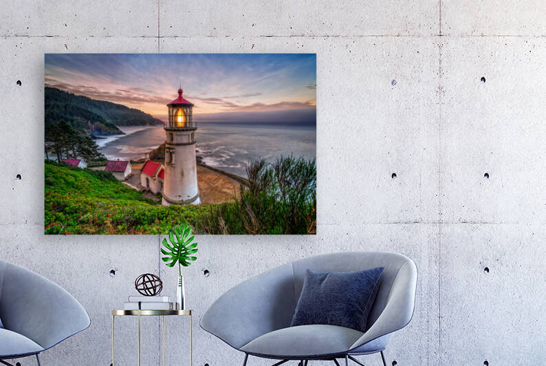 Heceta Head Lighthouse by Rick Berk