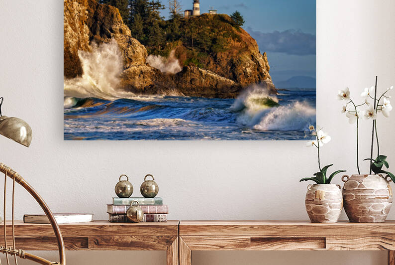 Rising Tide at Cape Disappointment by Rick Berk