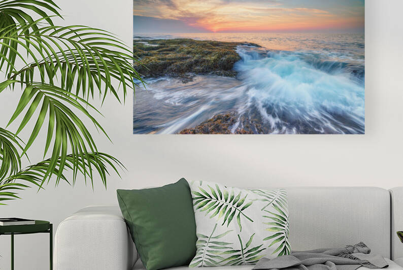 Two Lights Pastels by Rick Berk