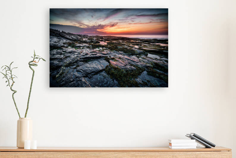 Low Tide at Two Lights by Rick Berk