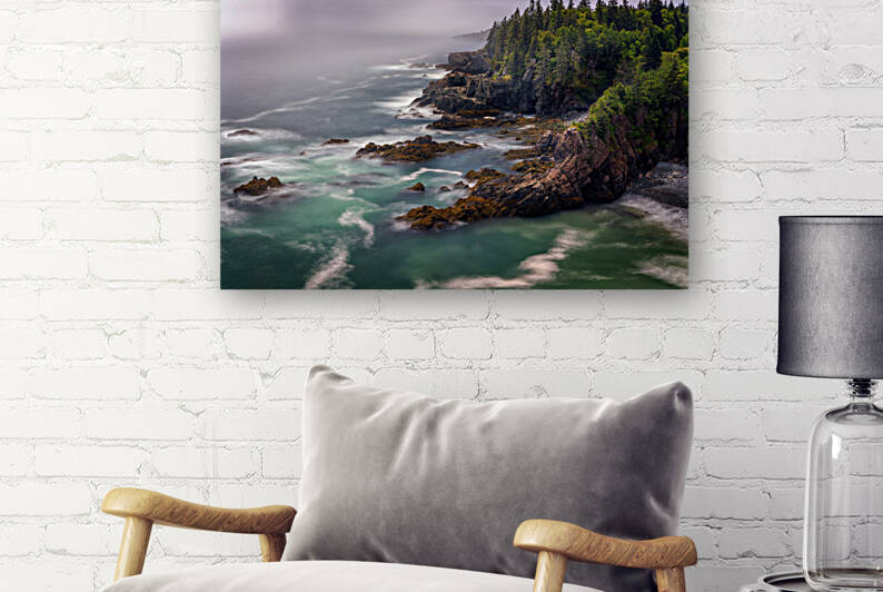 Along the Cutler Coast by Rick Berk