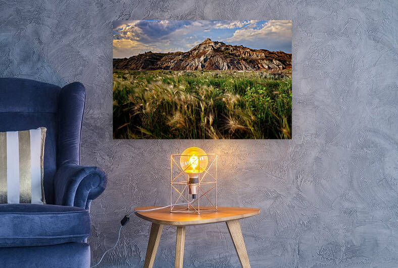 Summer Evening in the Badlands by Rick Berk