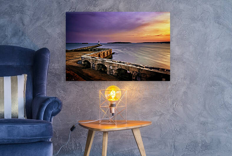 Late Winter Morn on Casco Bay by Rick Berk