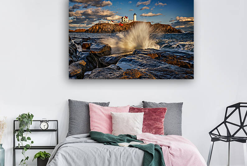 Afternoon At Cape Neddick by Rick Berk
