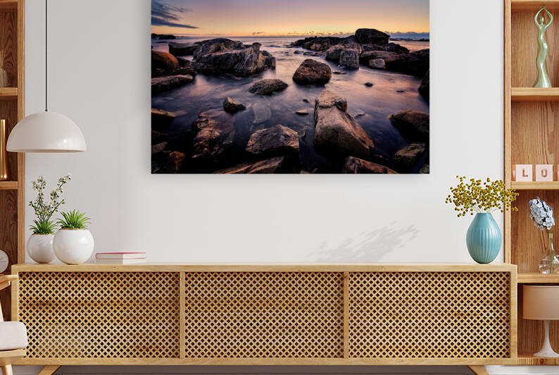 Dawn in Biddeford Pool II by Rick Berk