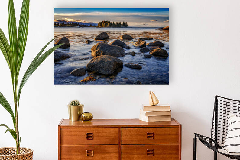 Smith Point Vinalhaven by Rick Berk