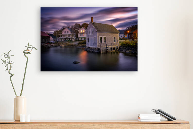 Dawn at Clamshell Alley by Rick Berk