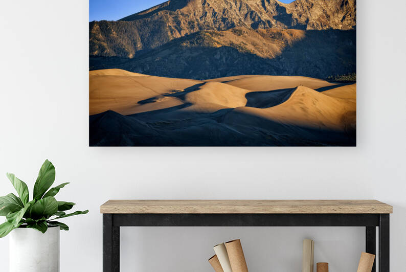 Mt. Zwischen & Sand Dunes by Rick Berk