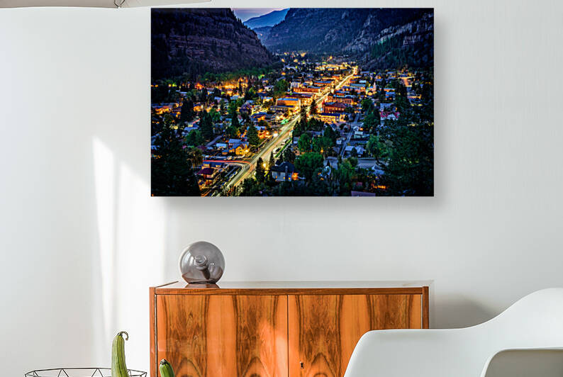 Evening in Ouray by Rick Berk