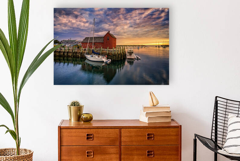 Rockport Harbor at Dawn by Rick Berk