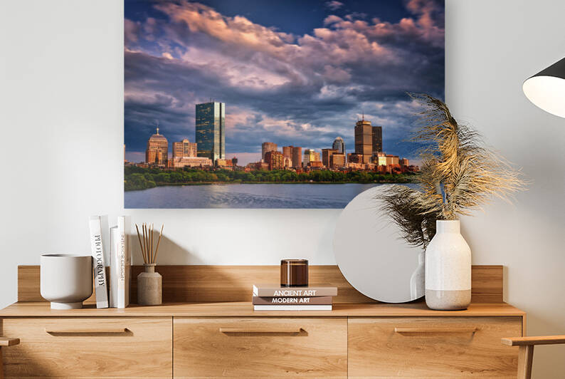 Boston Twilight by Rick Berk