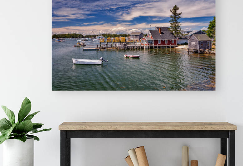 Summer Day on Vinalhaven by Rick Berk