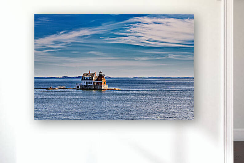 Rockland Breakwater Light by Rick Berk
