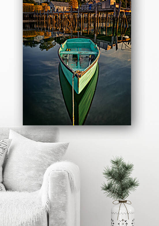Morning in Friendship Harbor by Rick Berk