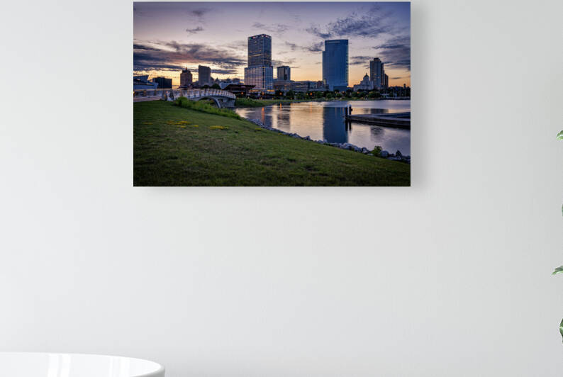 Milwaukee at Dusk by Rick Berk