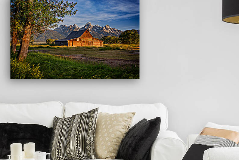 Morning at Moulton Barn by Rick Berk