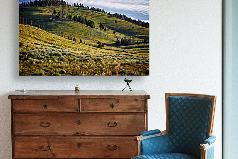 Sawtooth Foothills II by Rick Berk