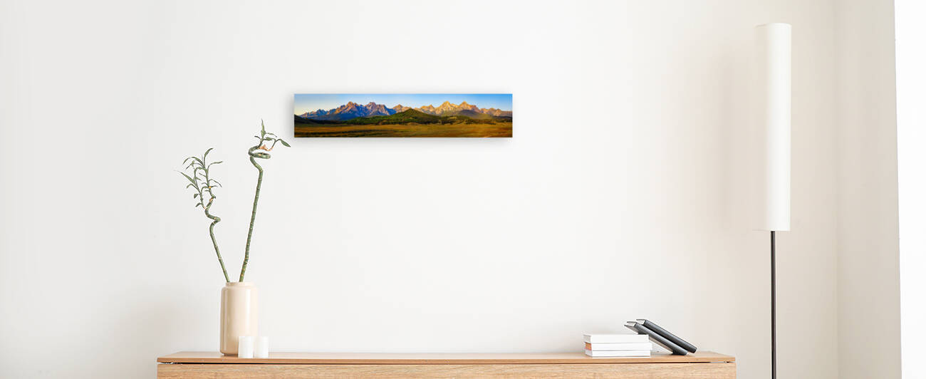 Sawtooth Panorama by Rick Berk