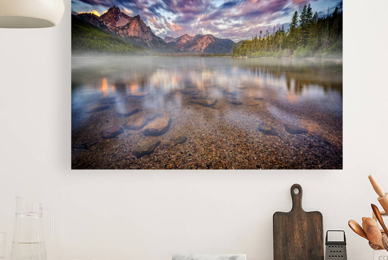 Dawn at Stanley Lake by Rick Berk