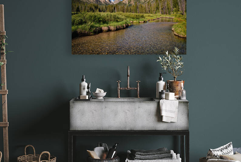 Fishhook Creek by Rick Berk