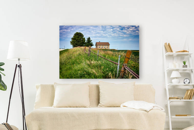 North River Stone Schoolhouse by Rick Berk