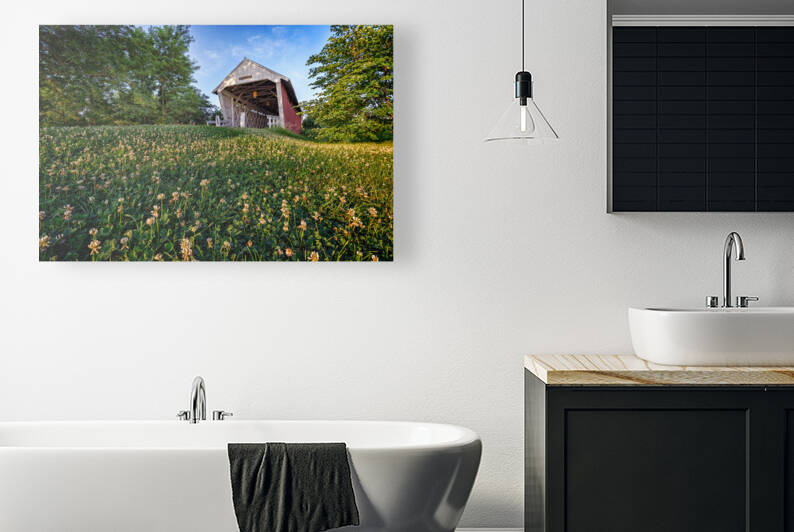 Imes Covered Bridge by Rick Berk
