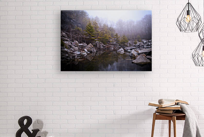 Misty Morning at Mount Waldo by Rick Berk
