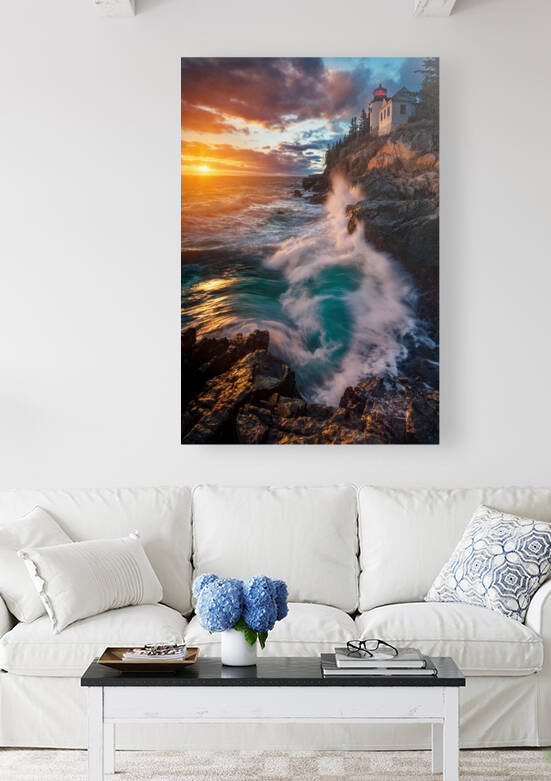 High Tide at Sunset by Rick Berk