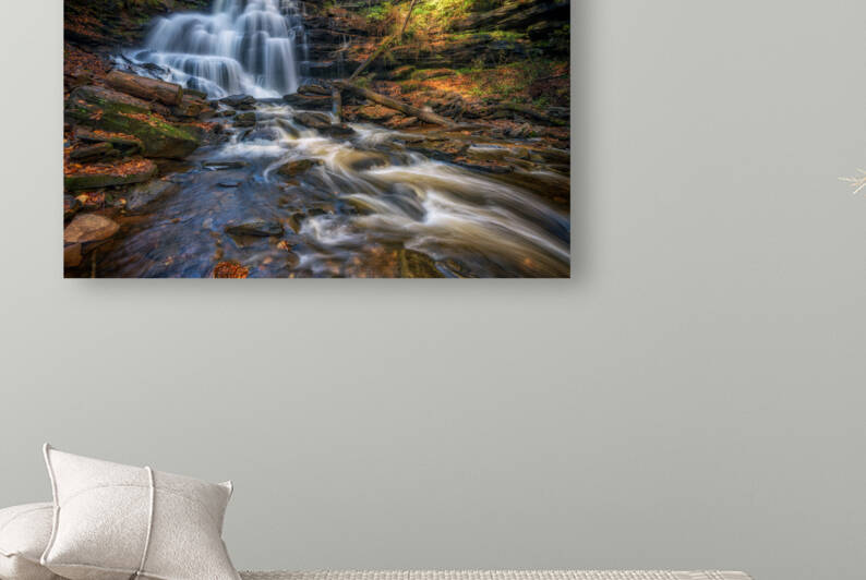 Ricketts Glen Erie Falls by Rick Berk