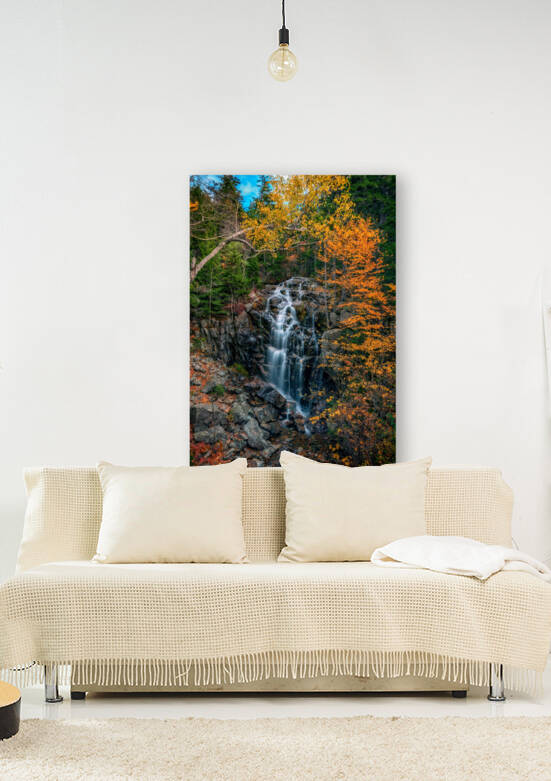 Hadlock Falls on an Autumn Day by Rick Berk