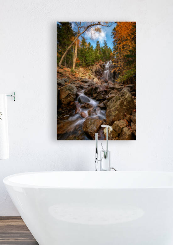 Autumn Afternoon at Hadlock Falls by Rick Berk