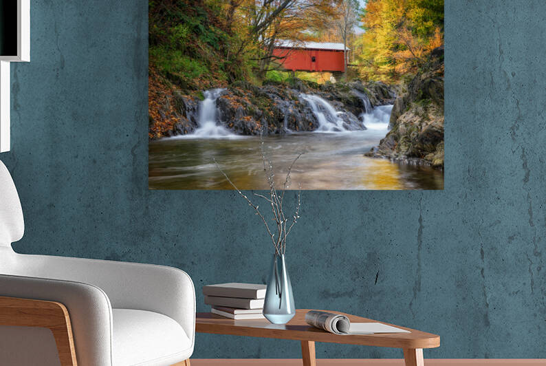 Slaughter House Covered Bridge by Rick Berk