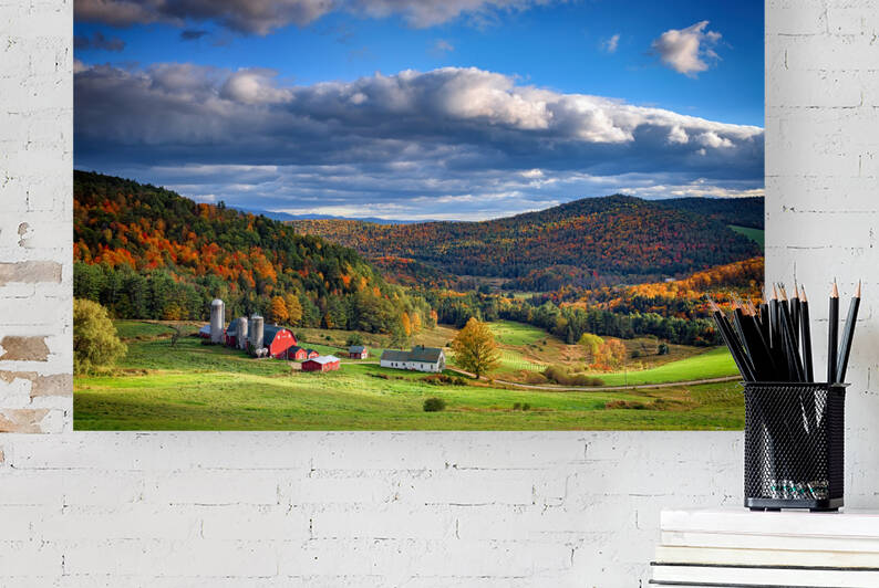 Hillside Acres Farm by Rick Berk