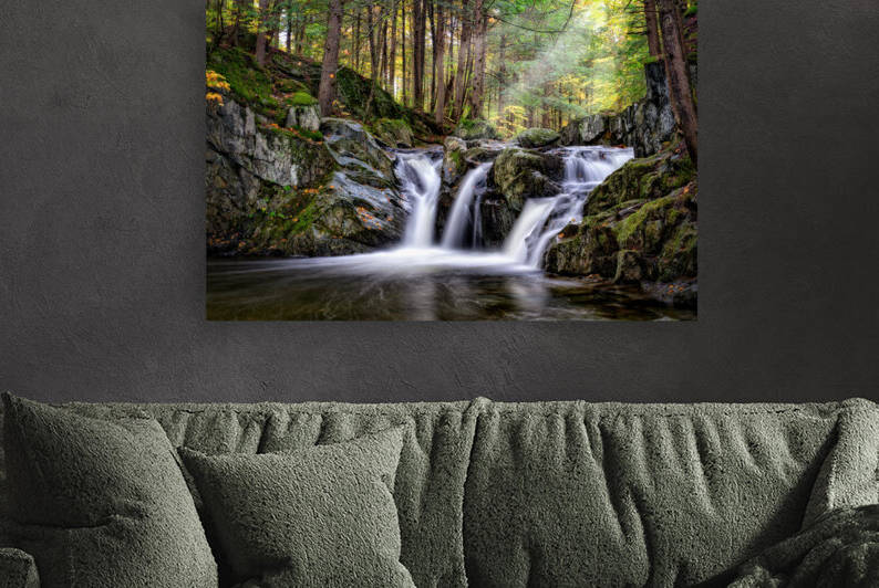 Hancock Brook Falls by Rick Berk