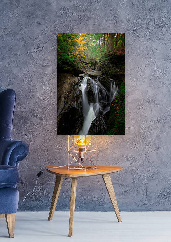 Bingham Falls by Rick Berk