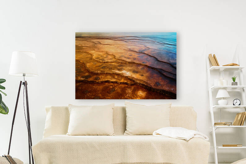 Grand Prismatic Abstract II by Rick Berk