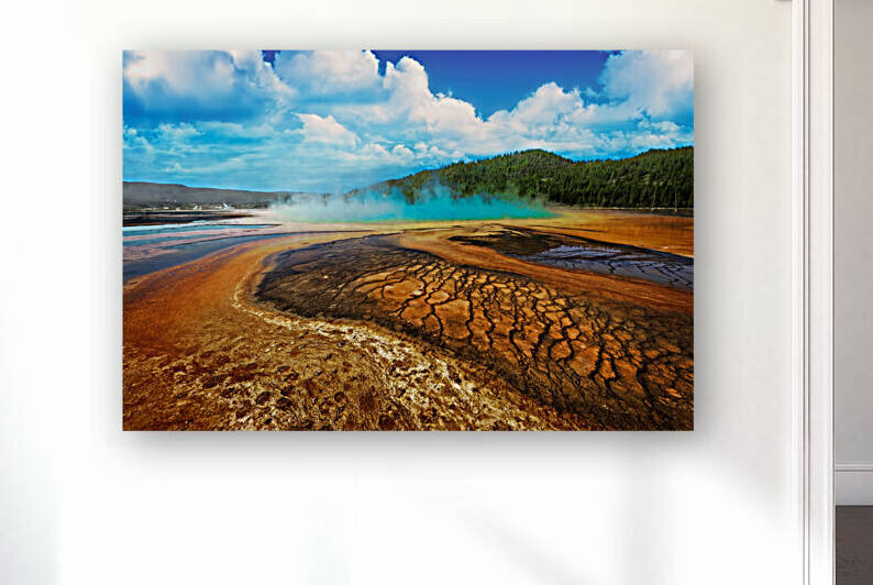 Grand Prismatic Spring III by Rick Berk