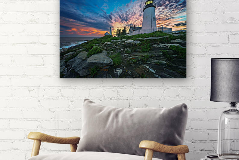 Pemaquid Twilight by Rick Berk