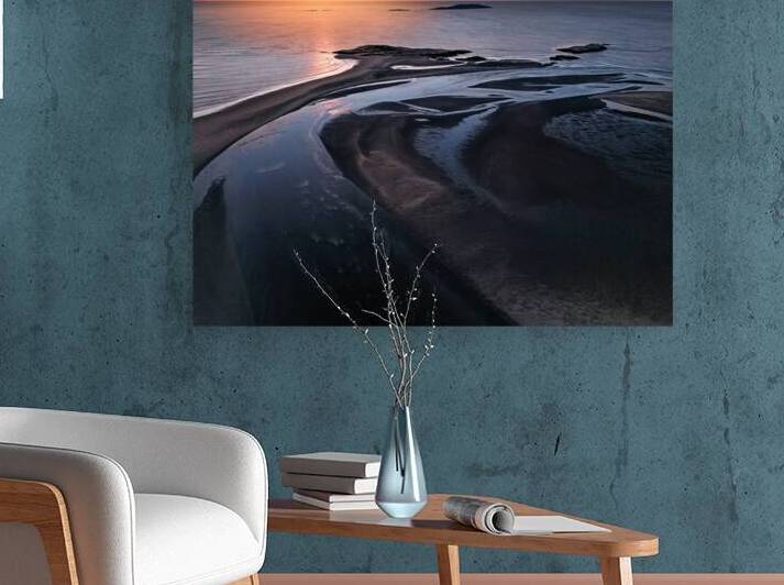 Sunrise Over Fox Island by Rick Berk